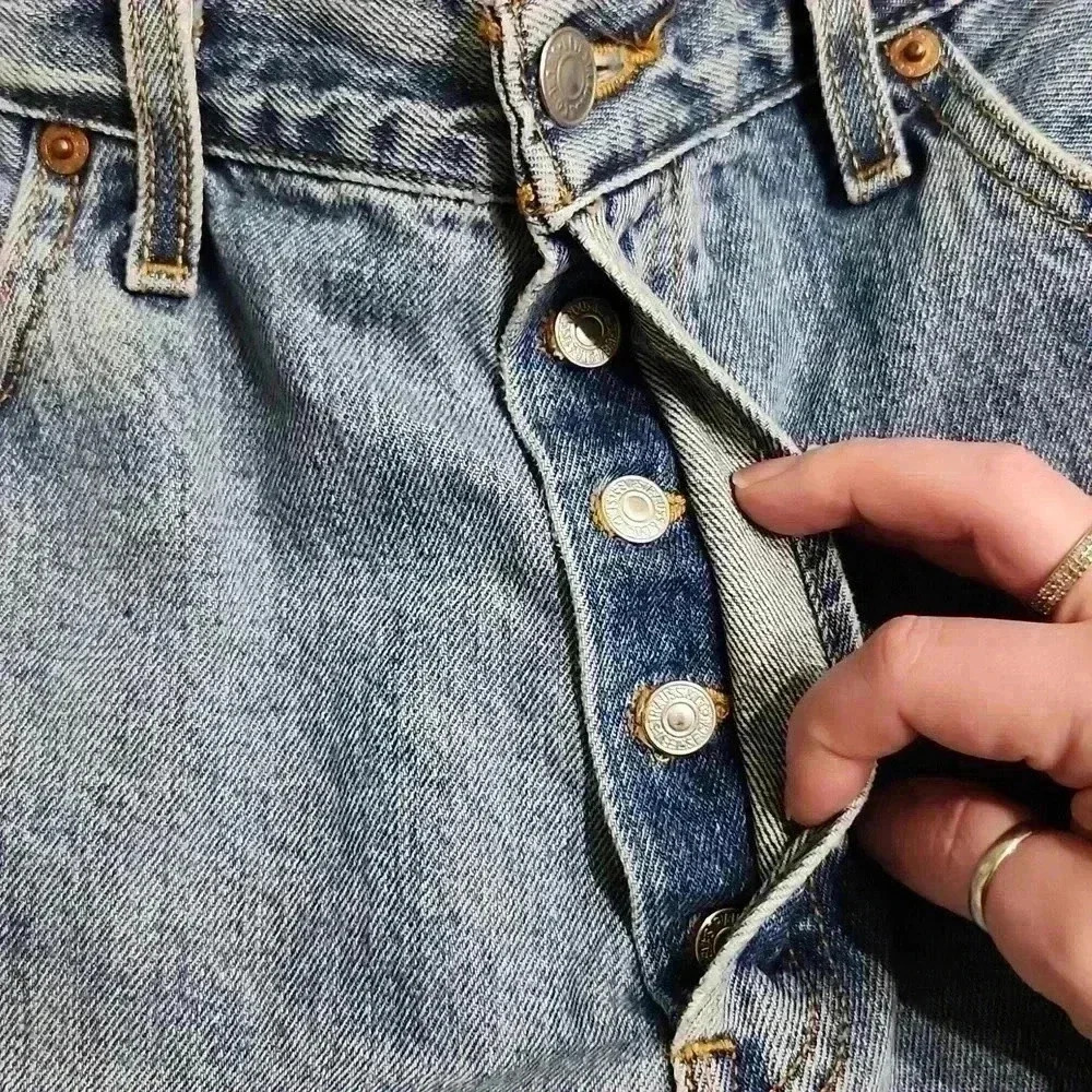 Levi's Button Up Jeans 34x32 - Picture 6 of 16